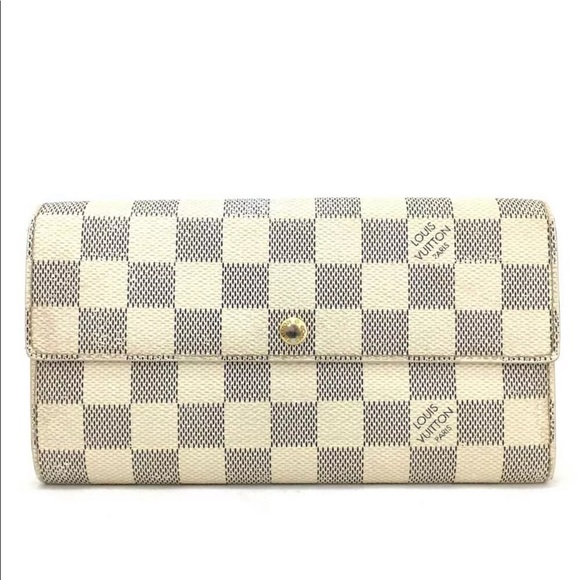 Louis Vuitton Handbags - Louis Vuitton Damier Azur Sarah Long Wallet